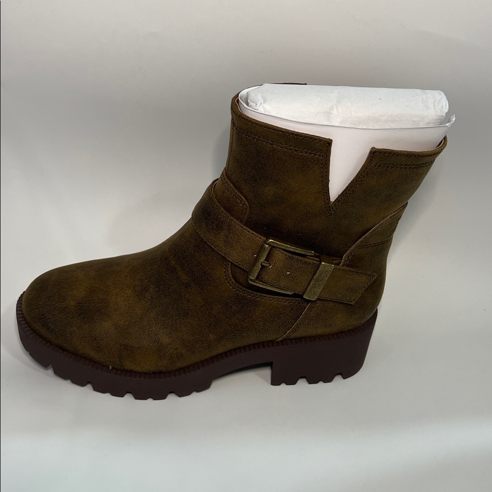 Zodiac Miller‎ Bear Brown Ankle Boots with Buckle Detail - 5M - Picture 6 of 10